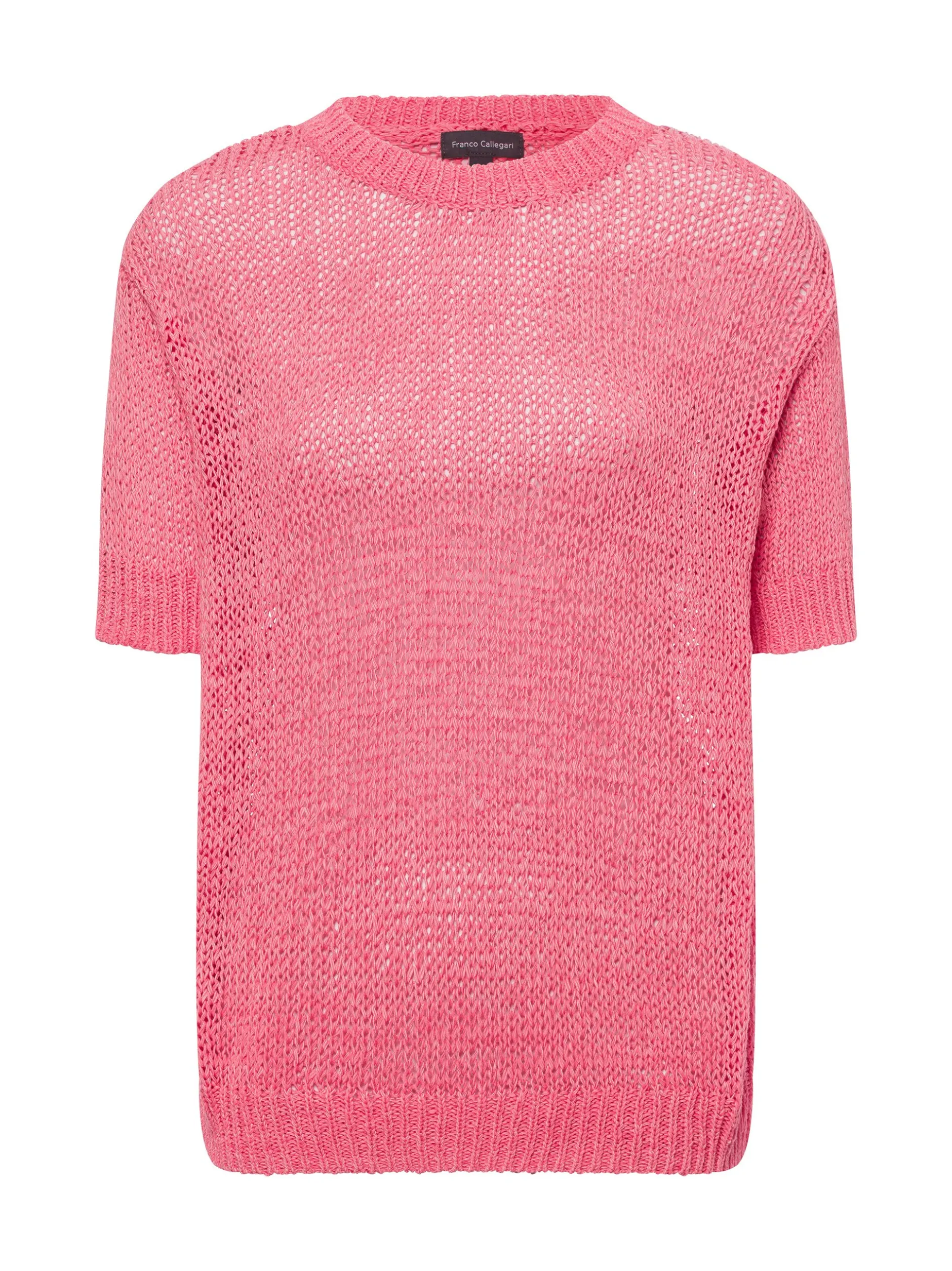 Franco Callegari Damen Strickpullover in koralle