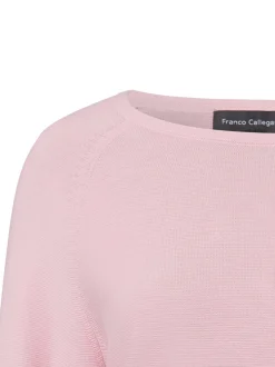 Franco Callegari Damen Strickpullover in rosa