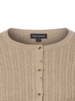 Franco Callegari Damen Strickjacke in melange