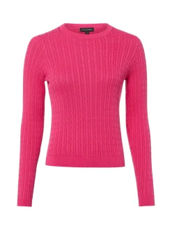 Franco Callegari Damen Strickpullover in fuchsia