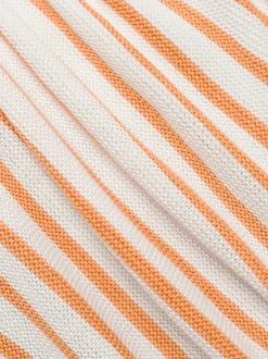 Franco Callegari Damen Strickpullover in weiß aprikot