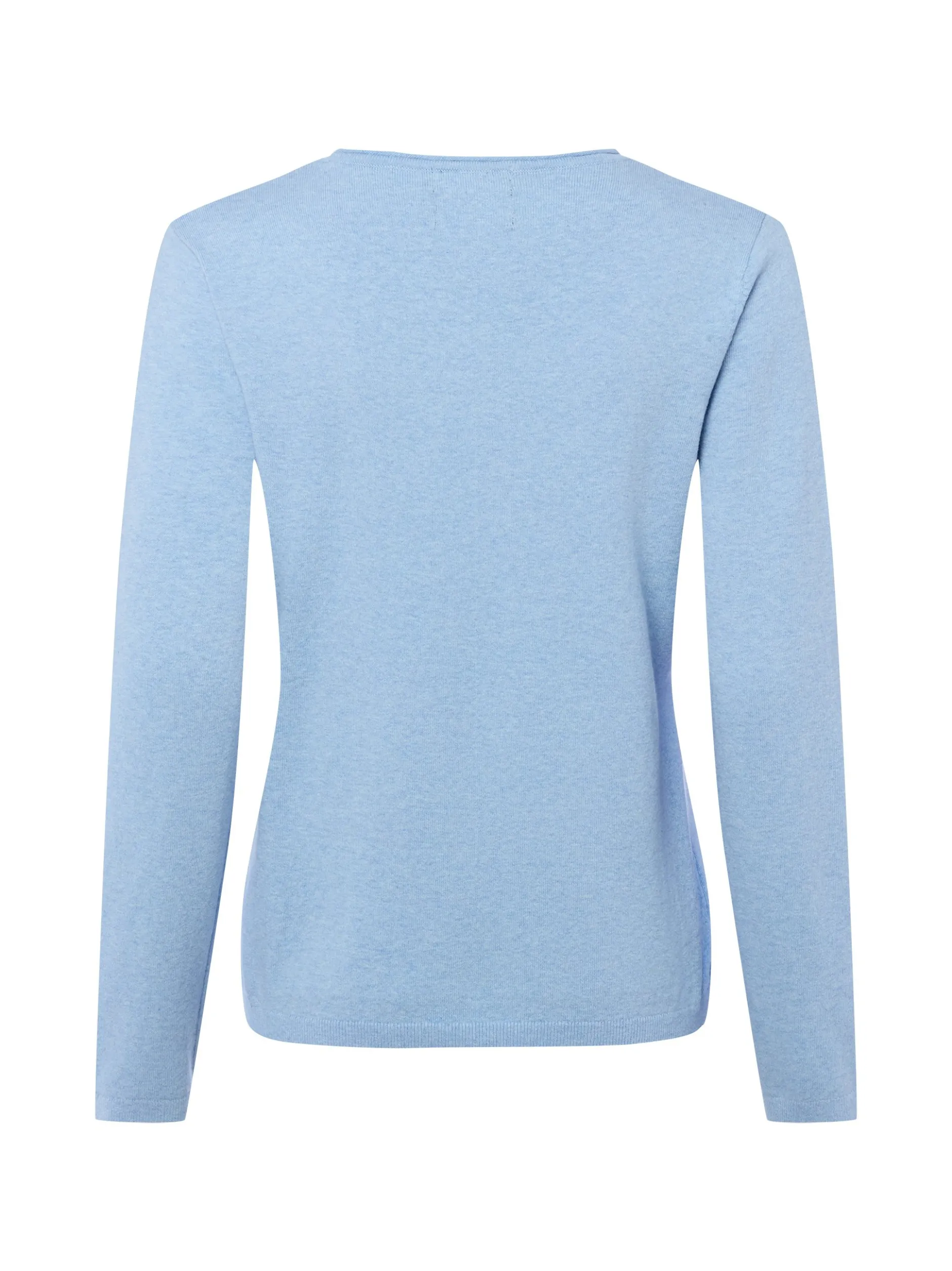 Franco Callegari Damen Strickpullover mit Cashmere-Anteil in hellblau