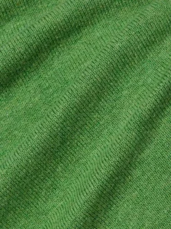 Franco Callegari Damen Strickpullover mit Cashmere-Anteil in erbse