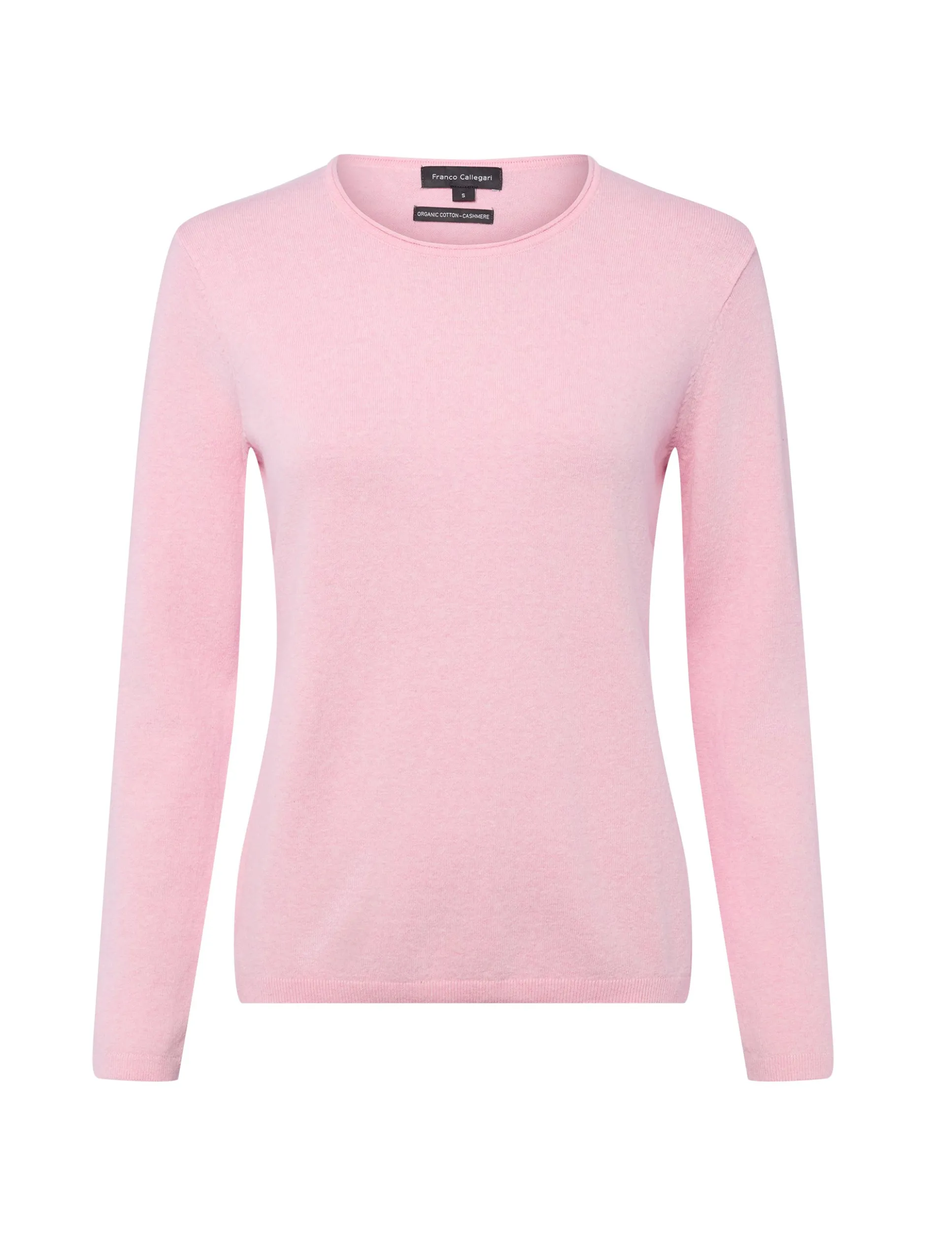 Franco Callegari Damen Strickpullover mit Cashmere-Anteil in rosa