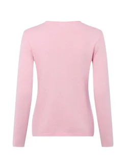 Franco Callegari Damen Strickpullover mit Cashmere-Anteil in rosa
