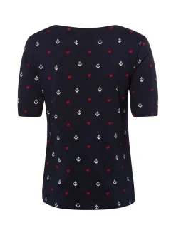 Franco Callegari Damen T-Shirt in marine