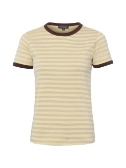 Franco Callegari Damen T-Shirt in vanille taupe