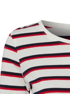 Franco Callegari Damen T-Shirt in weiß mehrfarbig