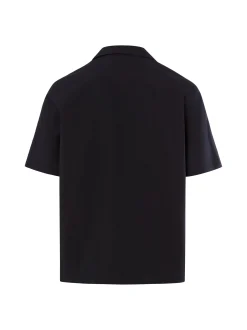 Fred Perry Herren Kurzarmhemd in anthrazit