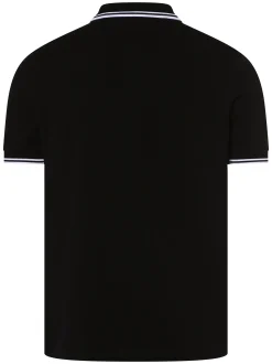 Fred Perry Herren Poloshirt in schwarz - Ärmel: kurzarm