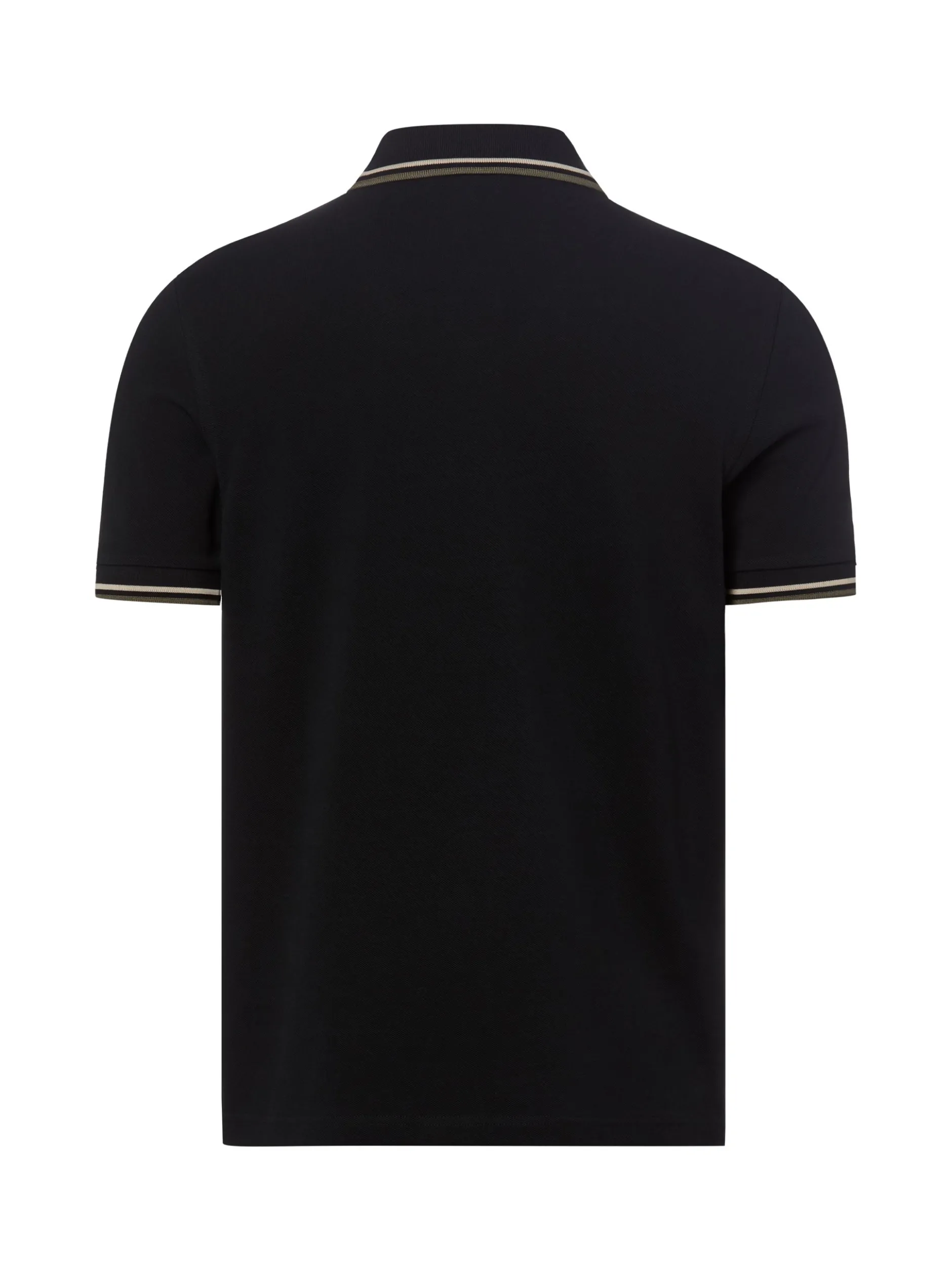 Fred Perry Herren Poloshirt in schwarz - Ärmel: kurzarm