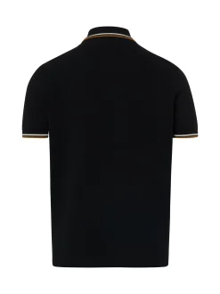 Fred Perry Herren Poloshirt in schwarz - Ärmel: kurzarm