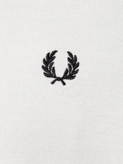 Fred Perry Herren Poloshirt in weiß - Ärmel: kurzarm