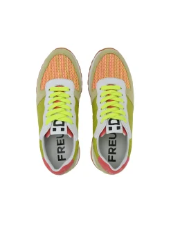 FREUDE Damen Sneaker - ASTA in gelb