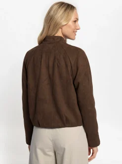 Fuchs Schmitt Damen Kunstlederjacke - Brescia in schlamm