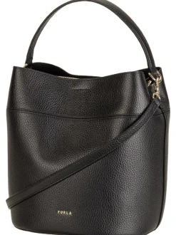 Furla Damen Handtasche - Amelia Bucket Bag M in schwarz