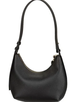 Furla Damen Schultertasche - Goccia Shoulder Bag in schwarz