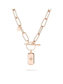 Fynch-Hatton Damen Halskette - Sparkling Star in roségold