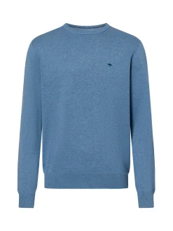 Fynch-Hatton Herren Strickpullover in hellblau