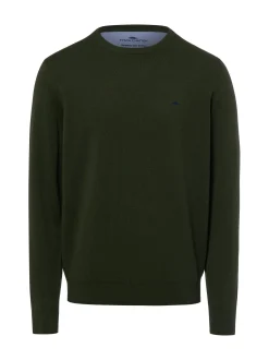 Fynch-Hatton Herren Strickpullover in tanne