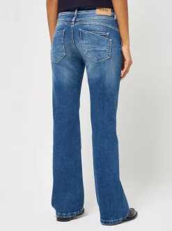 GANG Damen Jeans - 94AMELIE FLARED in blau - Länge: lang