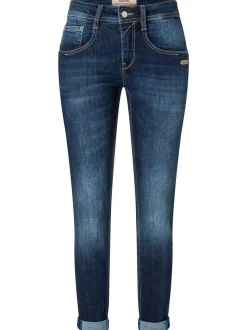 GANG Damen Jeans - 94AMELIE in blau - Länge: lang