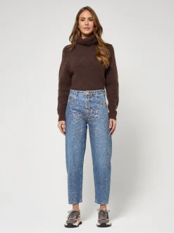 GANG Damen Jeans - 94BLAKE in blau - Länge: verkürzt