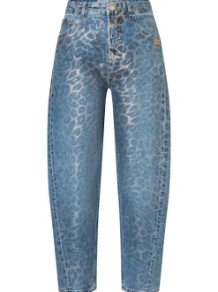 GANG Damen Jeans - 94BLAKE in blau - Länge: verkürzt