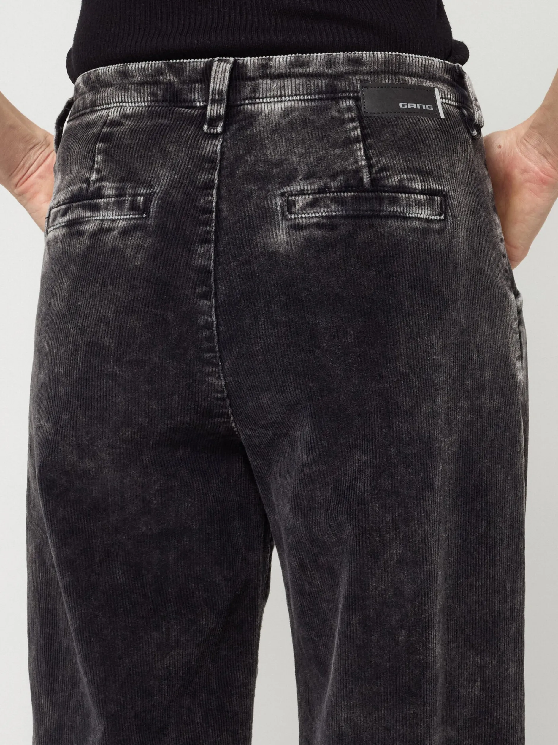 GANG Damen Jeans - 94SILVIA CHINO in schwarz