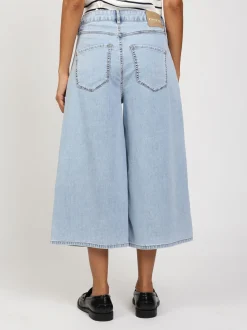 GANG Damen Jeans - 94WANDA CULOTTE in hellblau