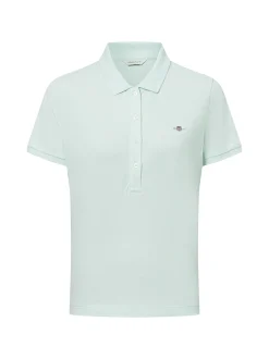 Gant Damen Poloshirt - SLIM SHEILD CAP SLEEVE in mint
