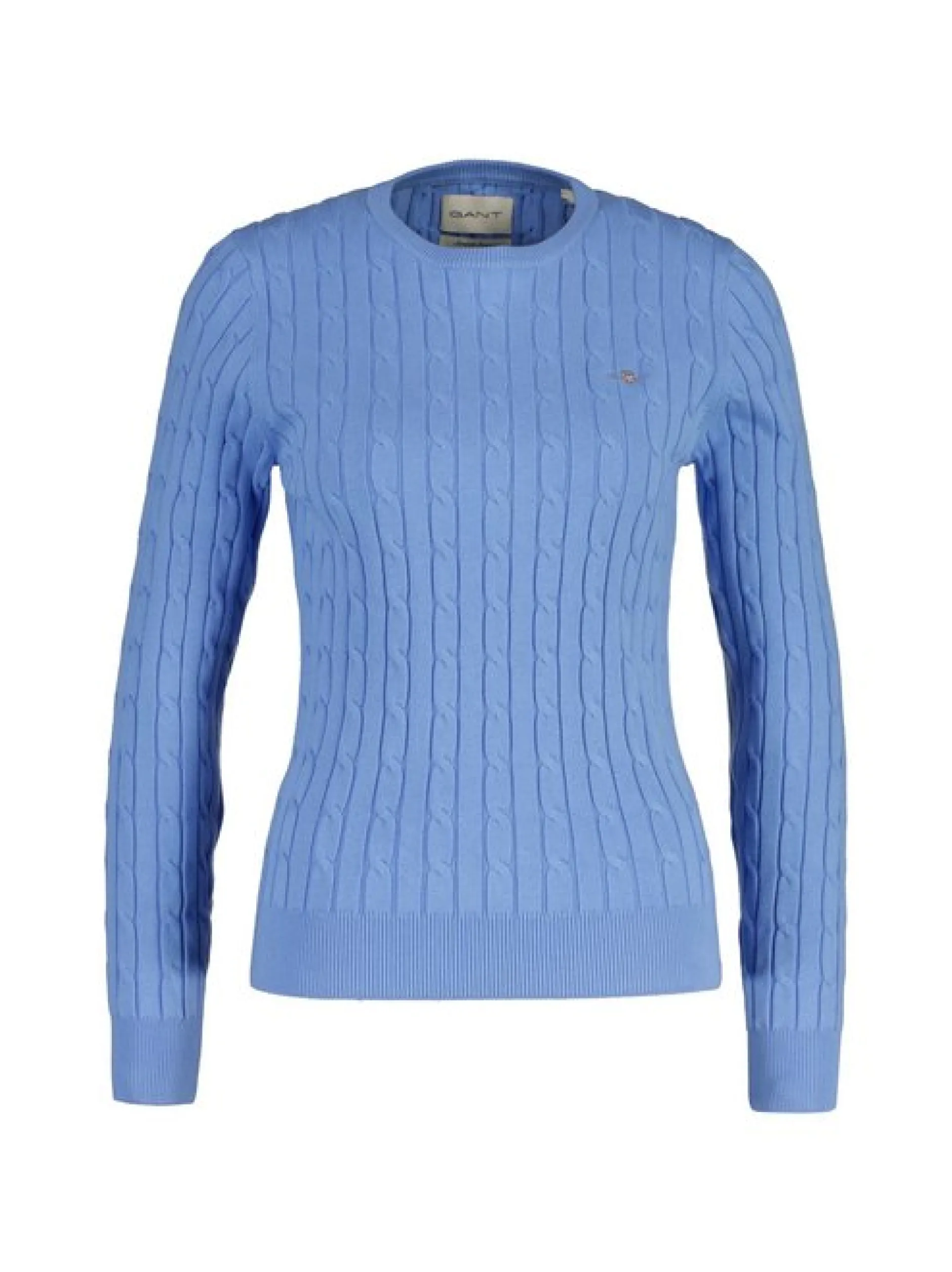 Gant Damen Strickpullover in blau - Ausschnitt: Rundhals