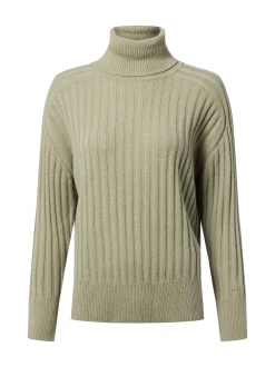 Gant Damen Strickpullover mit Woll-Anteil in lind