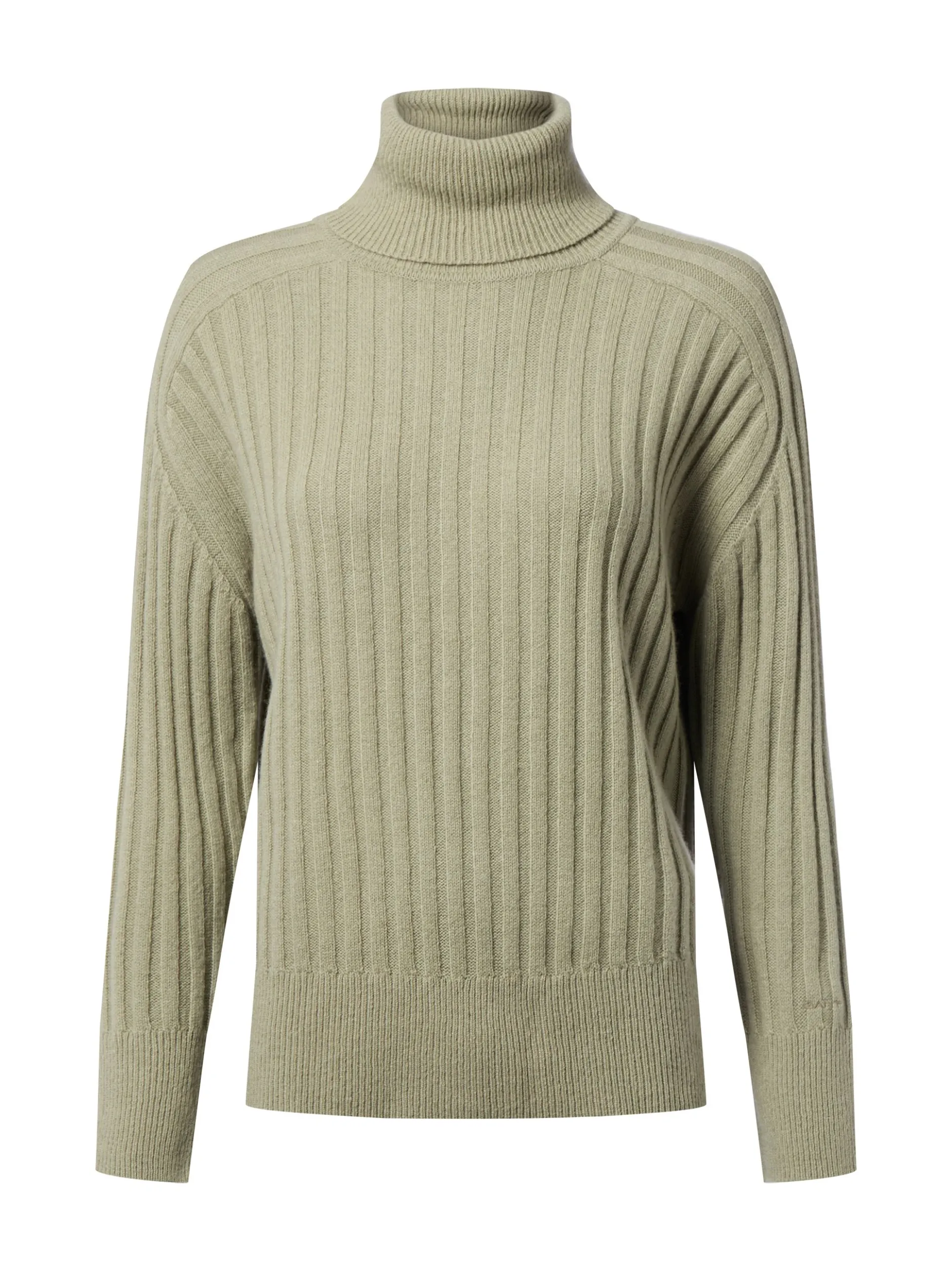Gant Damen Strickpullover mit Woll-Anteil in lind