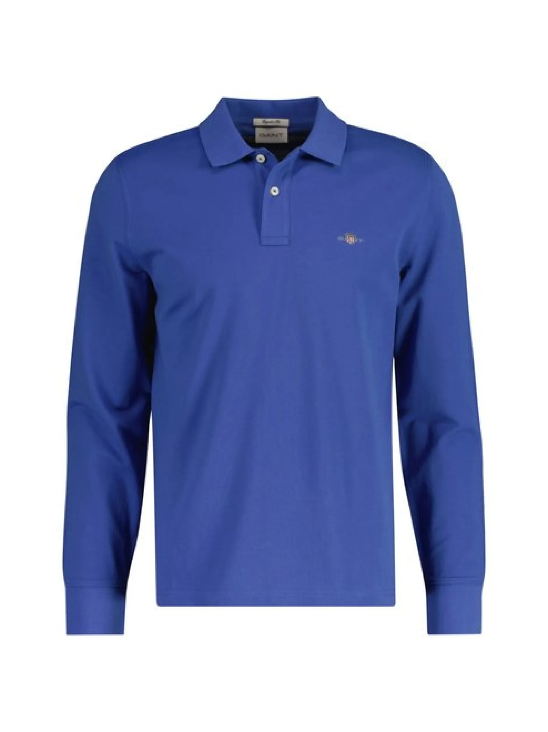Gant Herren Poloshirt in blau - Ausschnitt: Polokragen