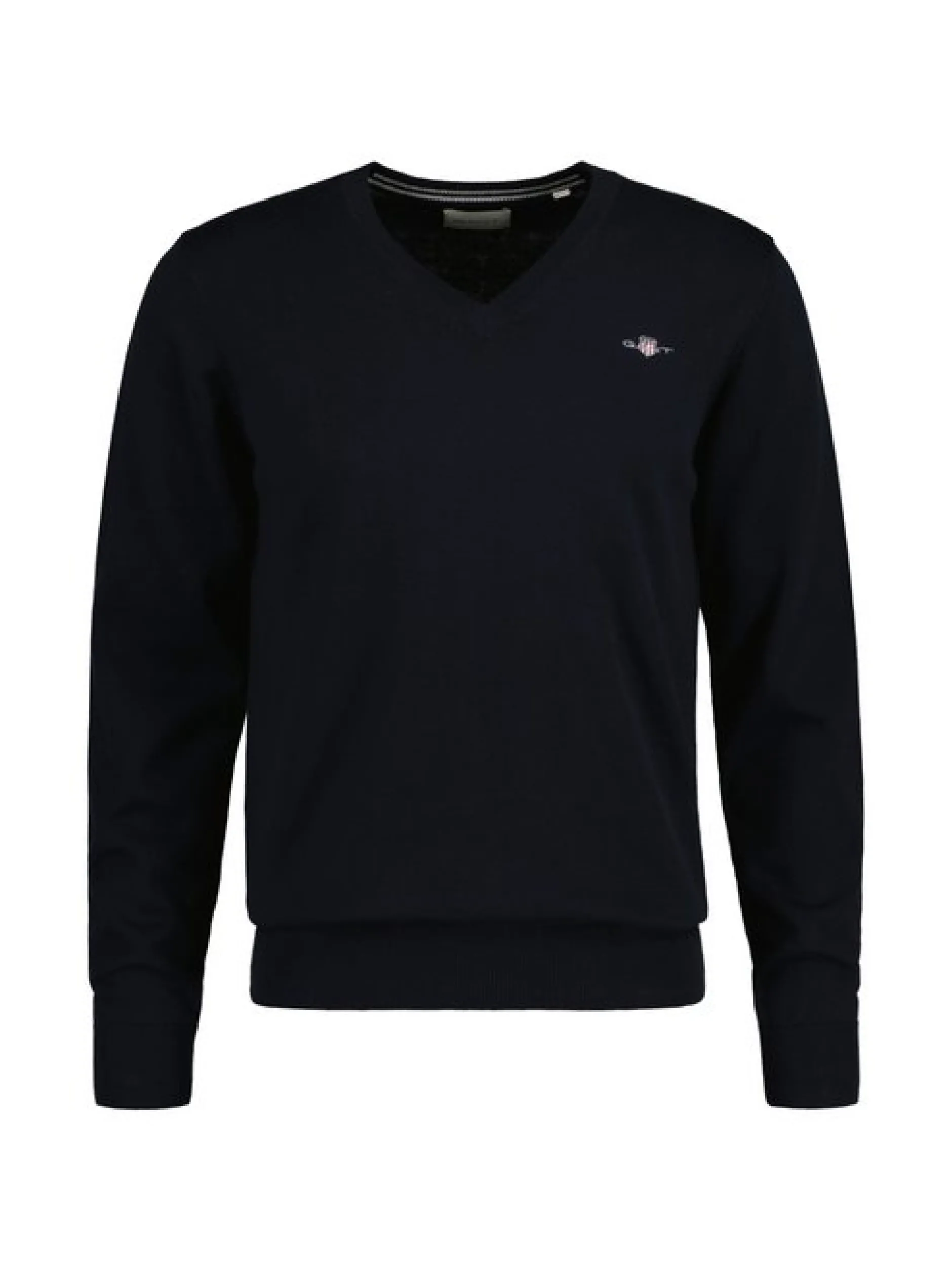 Gant Herren Strickpullover in blau - Ärmel: langarm