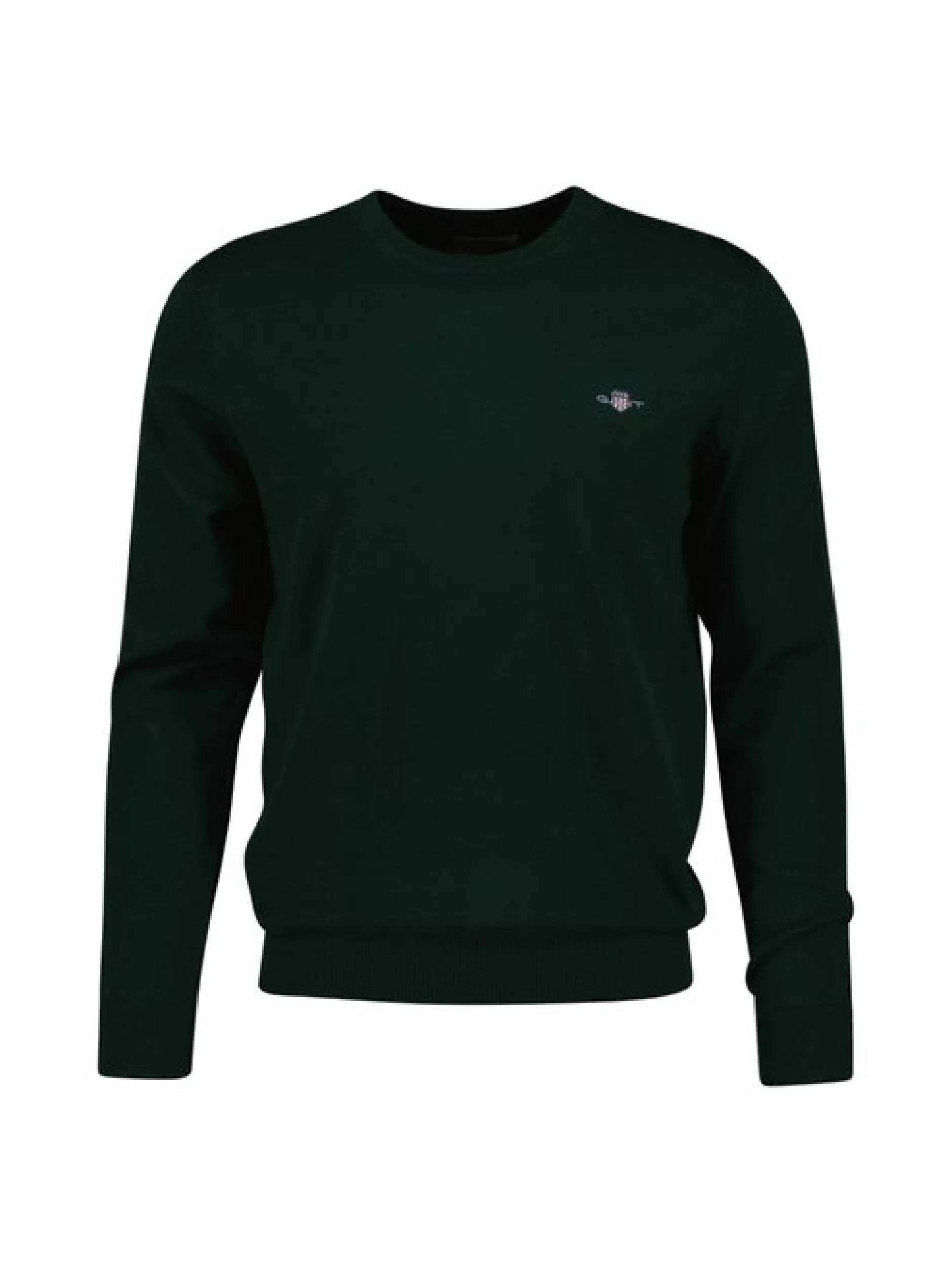 Gant Herren Strickpullover in grün - Ärmel: langarm