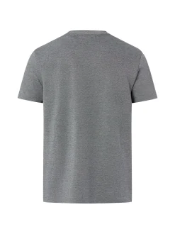 Gant Herren T-Shirt in altrosa weiß - Ärmel: kurzarm