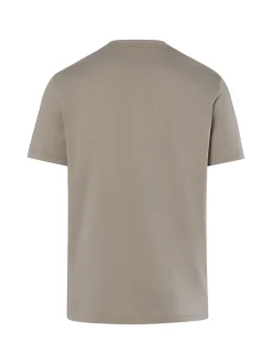 Gant Herren T-Shirt in taupe - Ausschnitt: Rundhals