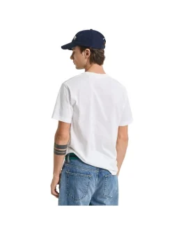 Gant Herren T-Shirt in weiß - Ausschnitt: Rundhals