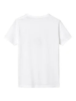 Gant Jungen T-Shirt in weiß - Ausschnitt: Rundhals