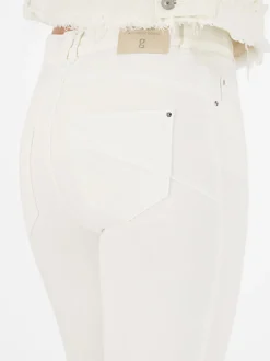 Gardeur Damen Jeans - ZURI126 in weiß - Länge: lang