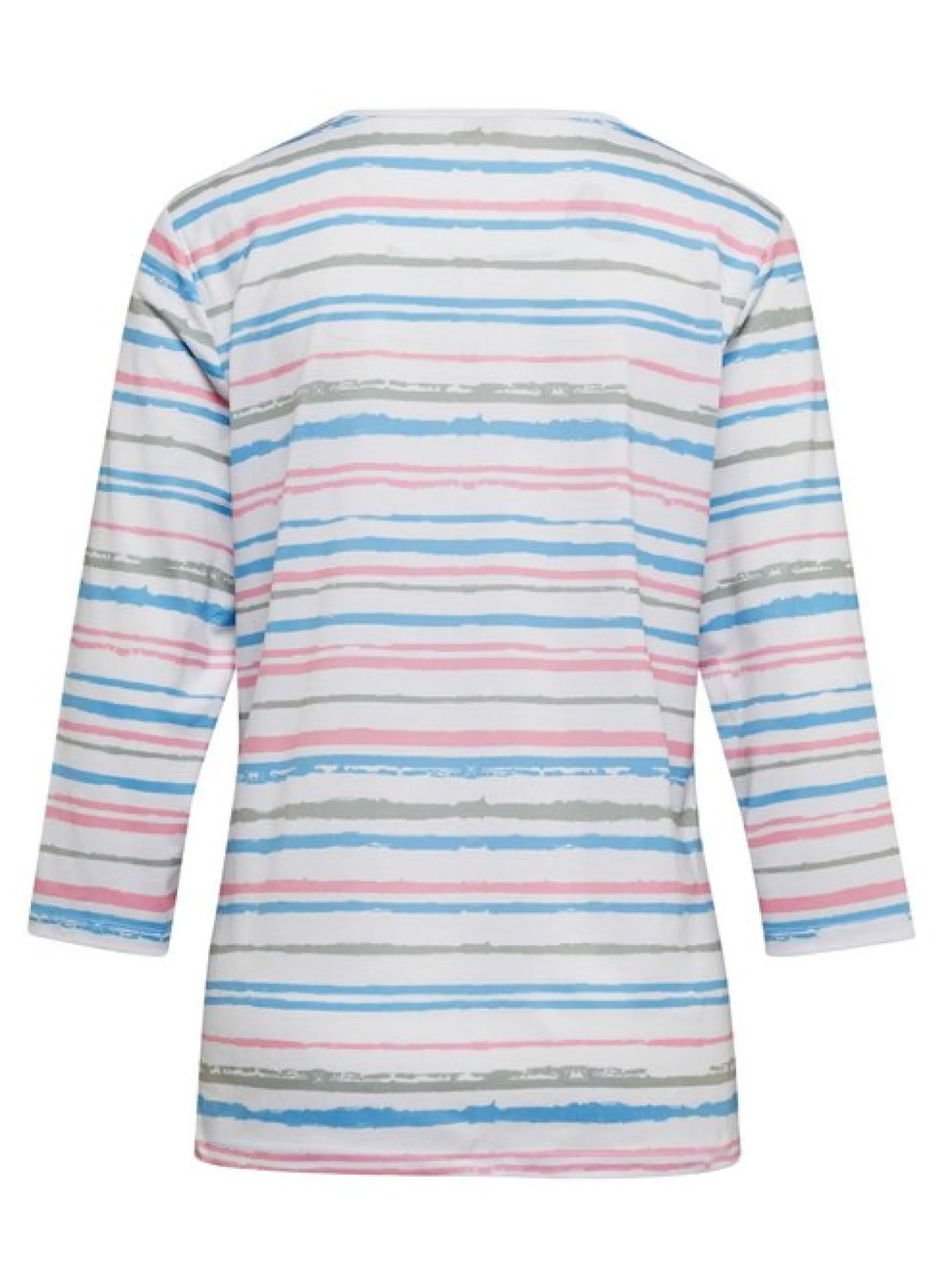 Goldner Damen 3/4-Arm-Shirts in weiß - Ärmel: 3/4 Arm