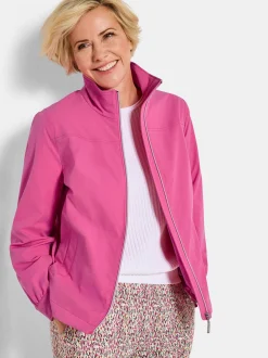 Goldner Damen Übergangsjacken in pink
