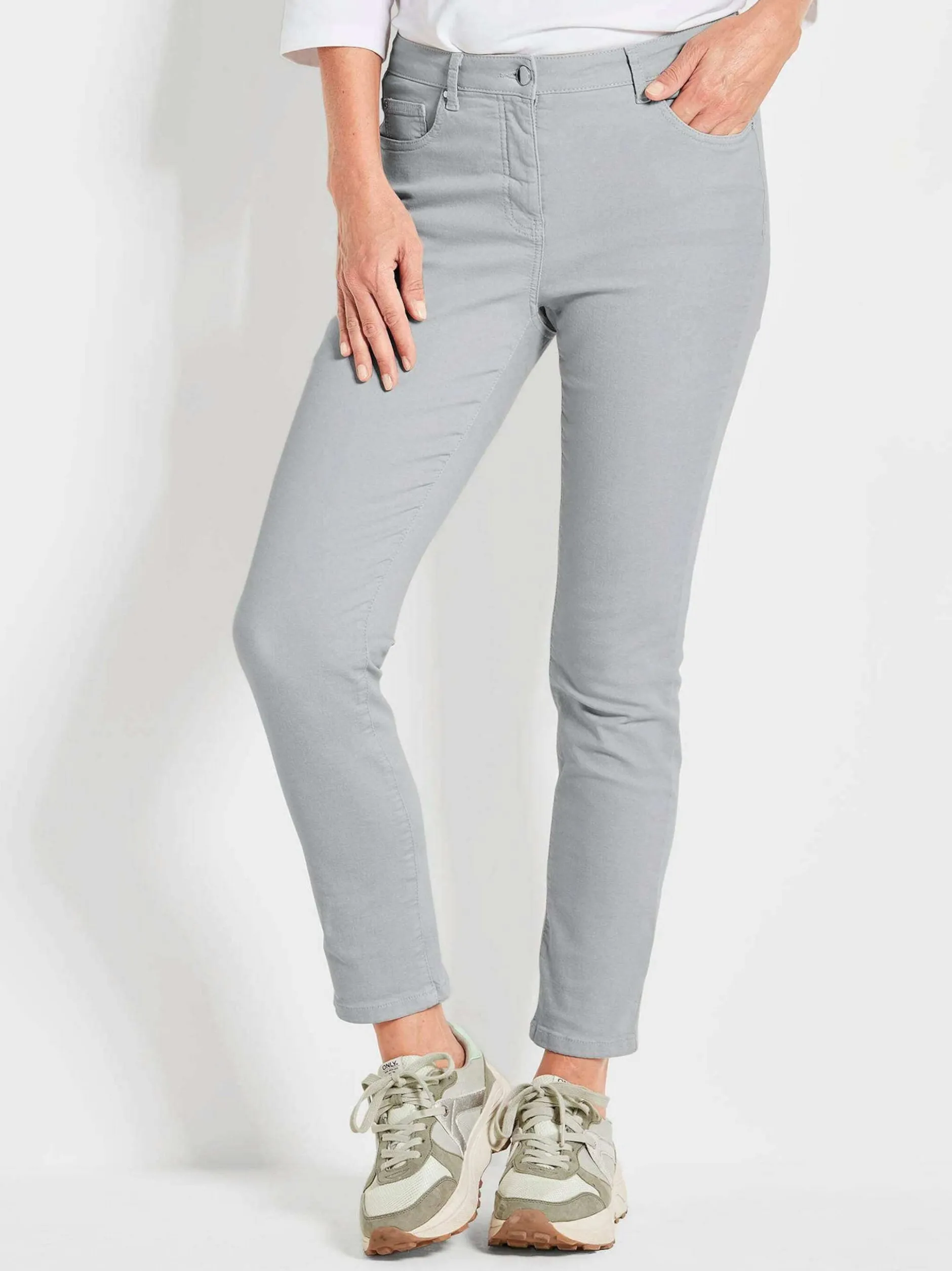 Goldner Damen Capri- & 7/8-Hosen in grau