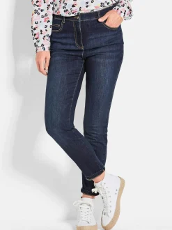Goldner Damen Capri- & 7/8-Hosen - Kurzgröße in blau