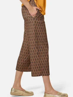 Goldner Damen Capri- & 7/8-Hosen - Kurzgröße in braun