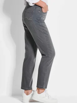 Goldner Damen Capri- & 7/8-Hosen - Kurzgröße in hellgrau