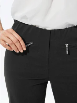 Goldner Damen Capri- & 7/8-Hosen - Kurzgröße in schwarz