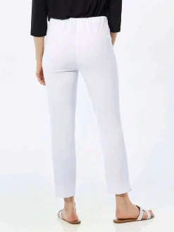 Goldner Damen Capri- & 7/8-Hosen - Kurzgröße in weiß